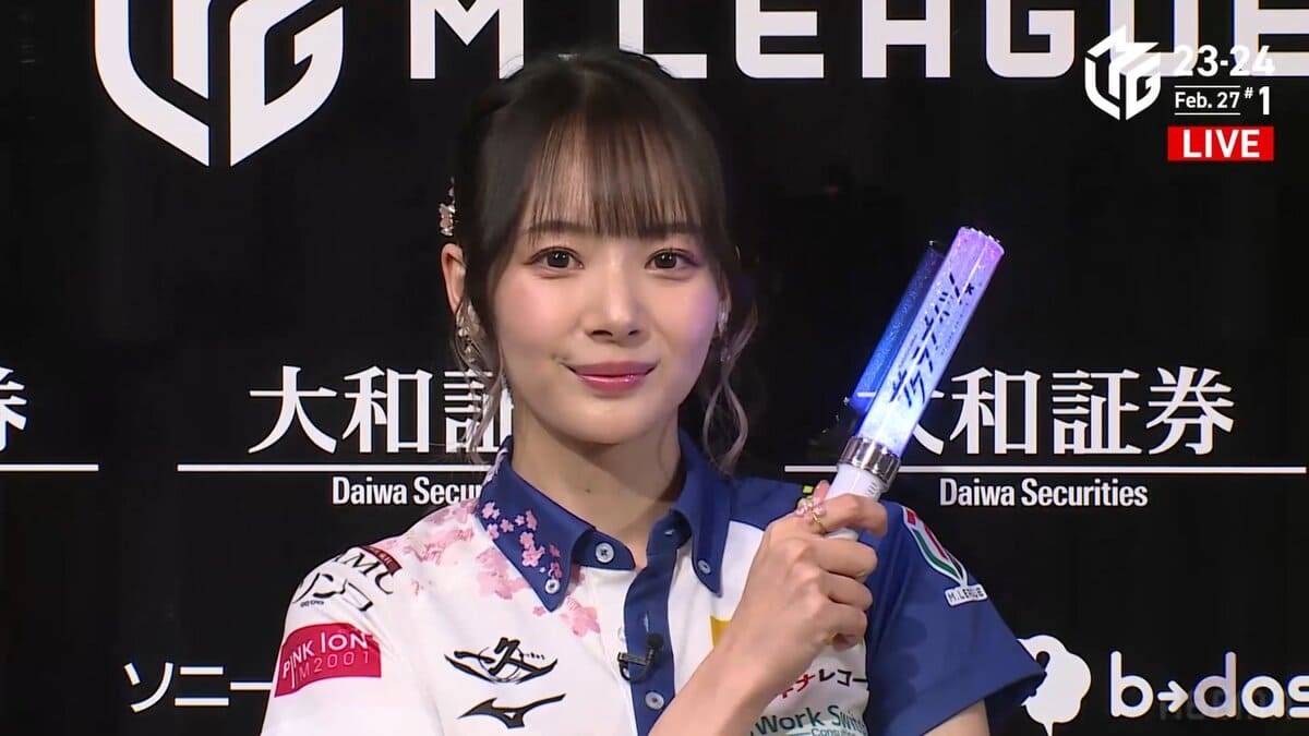岡田紗佳、4和了0放銃の快勝劇！！ 個人6勝目をゲット！！【Mリーグ