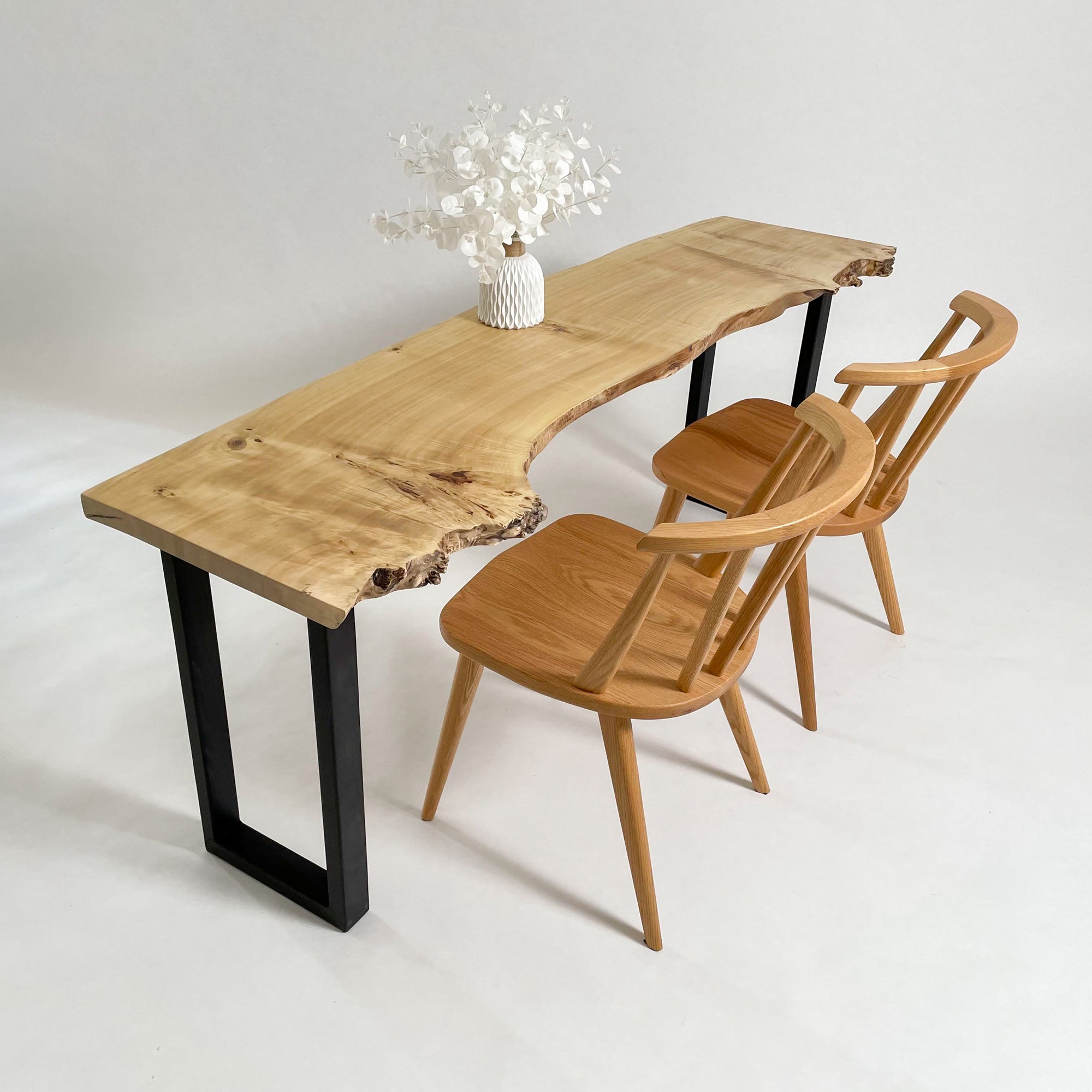 KIDOMEIMOKU ポプラ一枚板カウンター｜170cm(2人掛け) – 【公式】鬼童