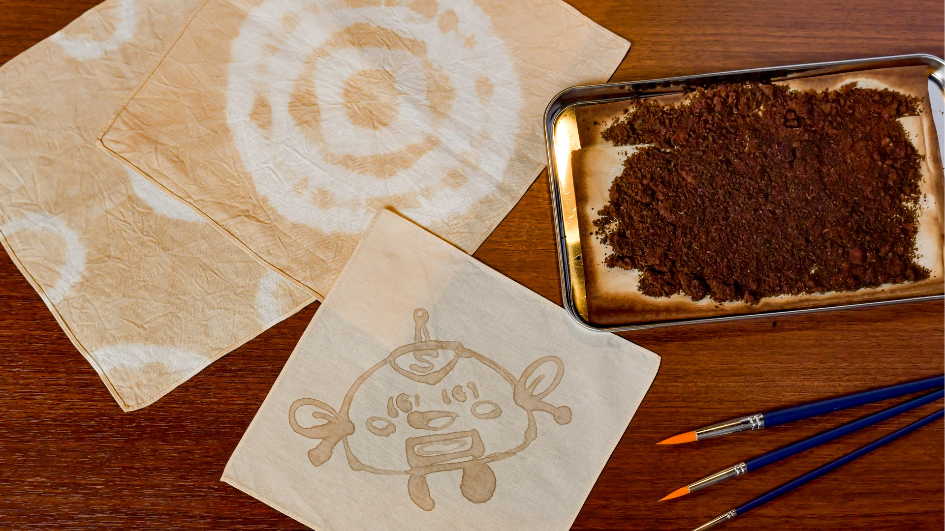 コーヒー染めにチャレンジ！｜工作｜自由研究プロジェクト｜学研×朝日