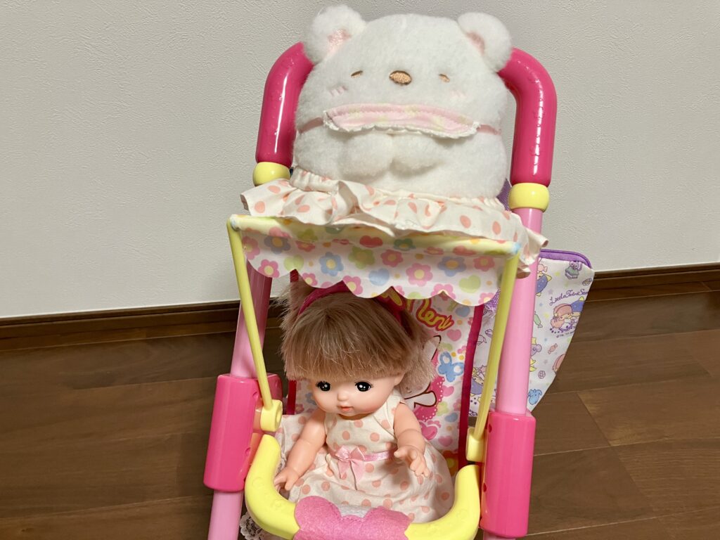 メルちゃん おせわだいすきベビーカーは必要？魅力と一年半使ってみた