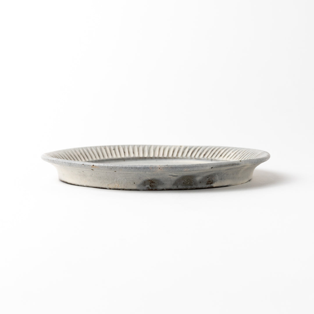 大原拓也］ 7寸リムプレート 鎬粉引 – キゴコチ