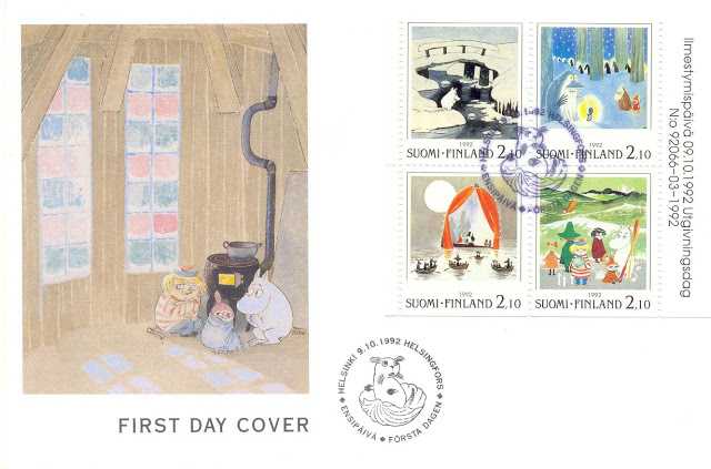 1993年～現在 ムーミン切手 in フィンランド | キートスショップ