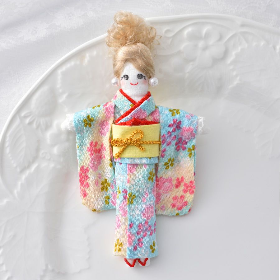 ドールチャーム用ボディ |生地 和柄/和布/ちりめん手芸通販布がたり