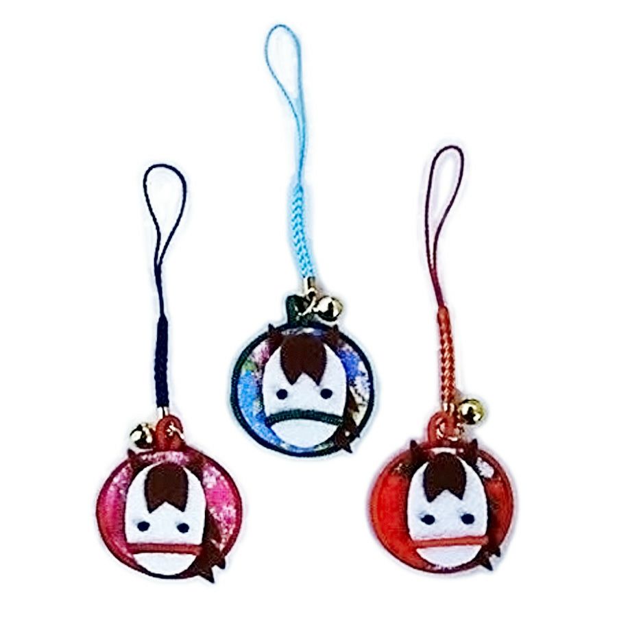 2026干支手作りキット 福呼び馬の根付 |生地 和柄/和布/ちりめん手芸