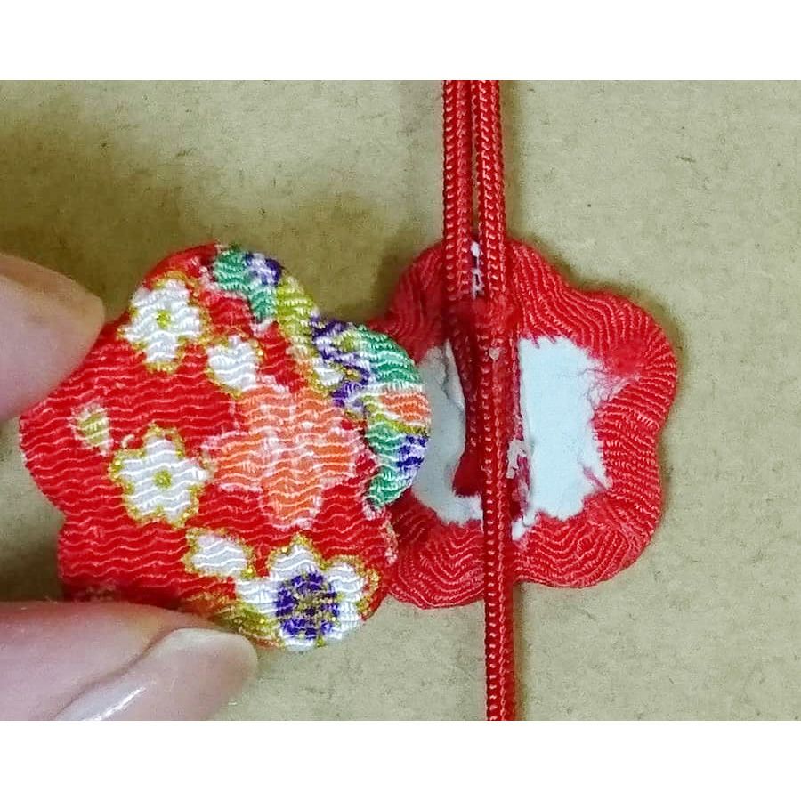 つるし飾り制作キット・花折々の七連つるし飾り ちりめん細工下げもん