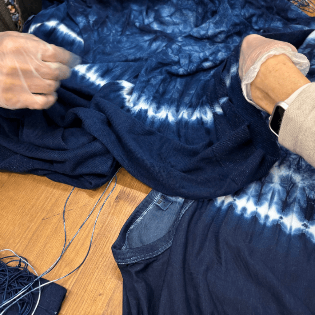 藍染め体験 持ち込みOK – 染め屋 貴久 KIKYU