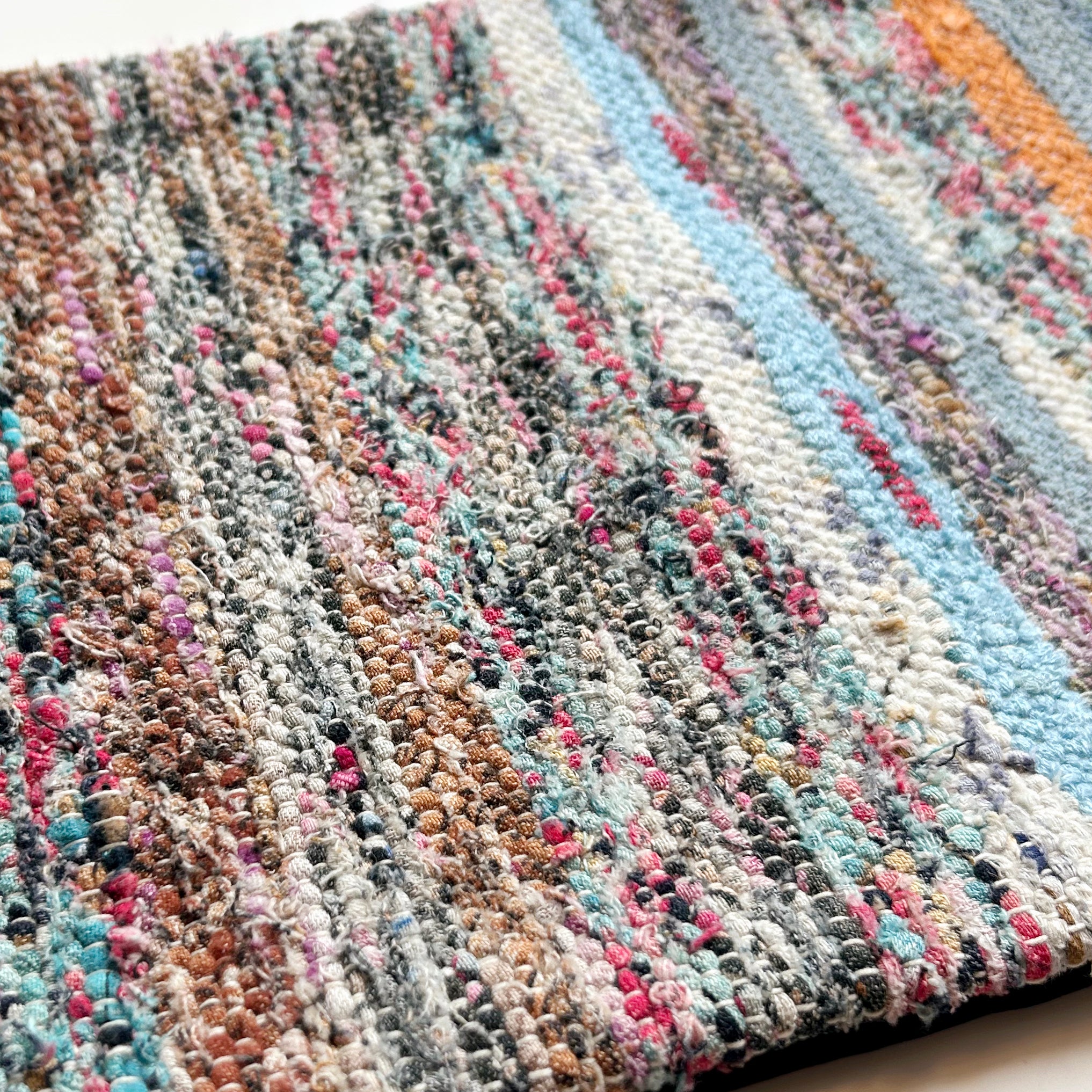 オールドキリム（裂き織り） キリムクッションカバー 30×45㎝ (C-14032