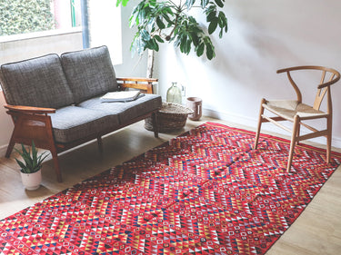 オールドキリム キリムラグ トルコ・アンテプ 270×137㎝ (No.19786