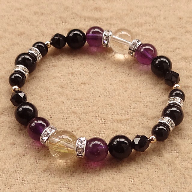 圧倒的な幸福を鷲掴み｜モリオンxルチルクォーツxブラックスピネル