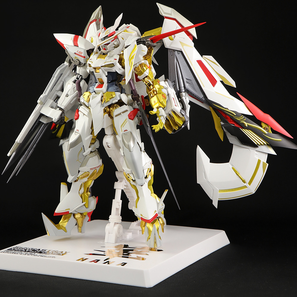 METAL BUILD ガンダムアストレイ ゴールドフレーム天ハナ バージョン華