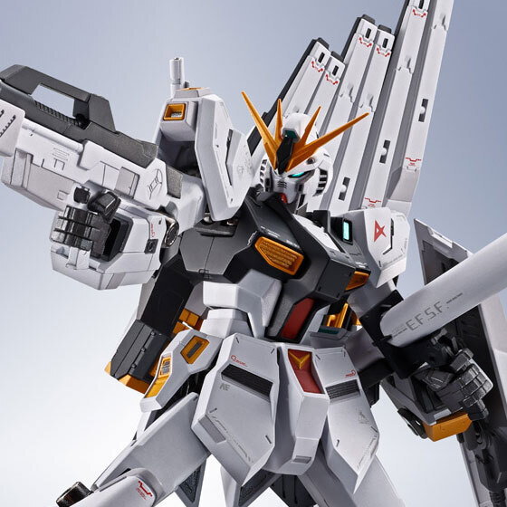 8月1日予約開始】 「METAL ROBOT魂 ＜SIDE MS＞ νガンダム」『機動戦士