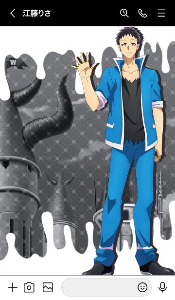 魔入りました！入間くん」ジャズのLINE着せ替え｜画像、情報など