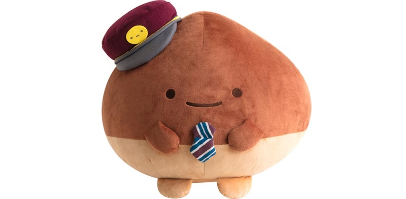 ぎゅ〜と抱きしめられるサイズが可愛い！ 阪急電鉄×すみっコぐらし