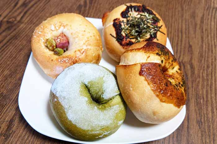 見た目もかわいい！もちもちベーグル ベーグル専門店『KUMANOWA