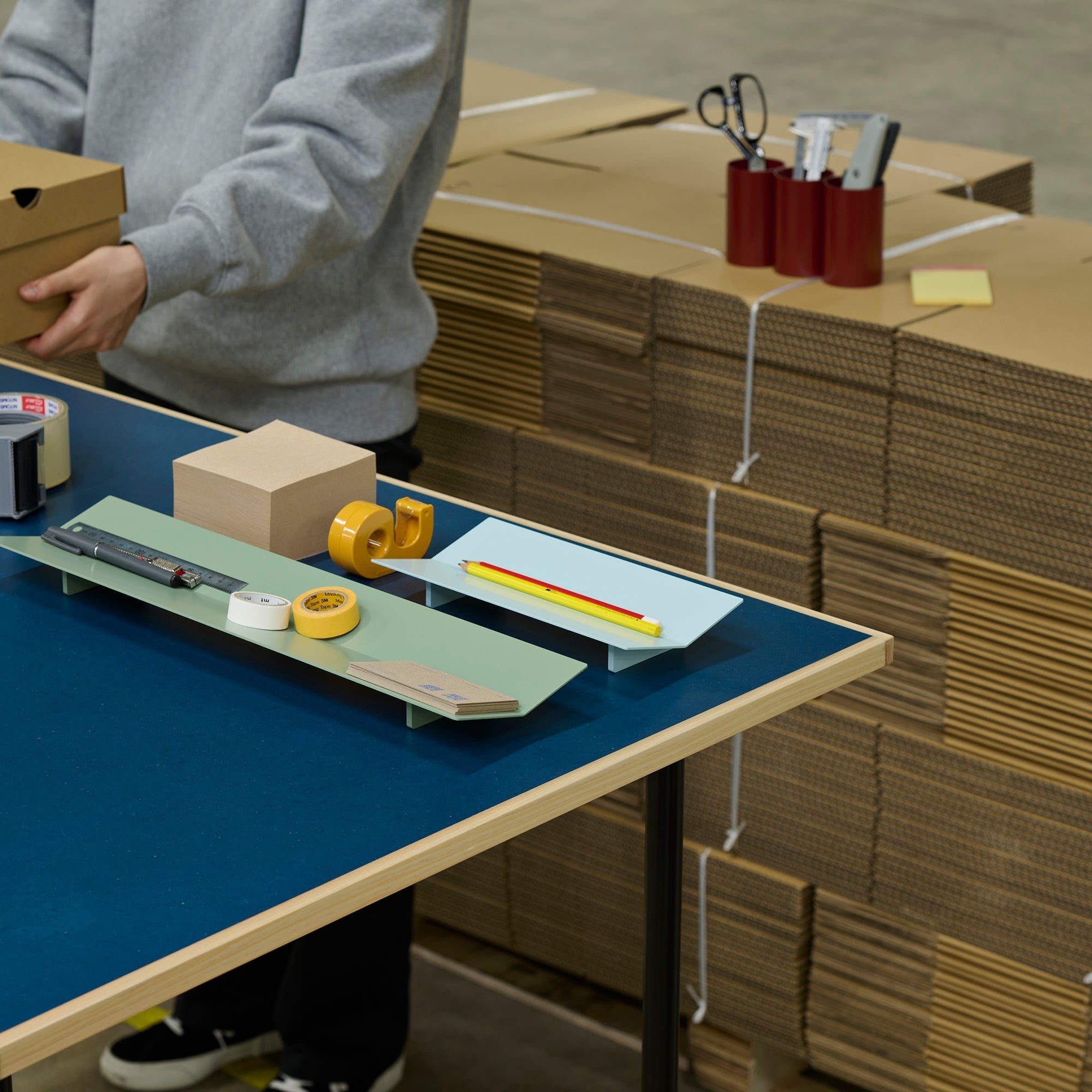 トレー-02-インダストリアルグリーン - KIT