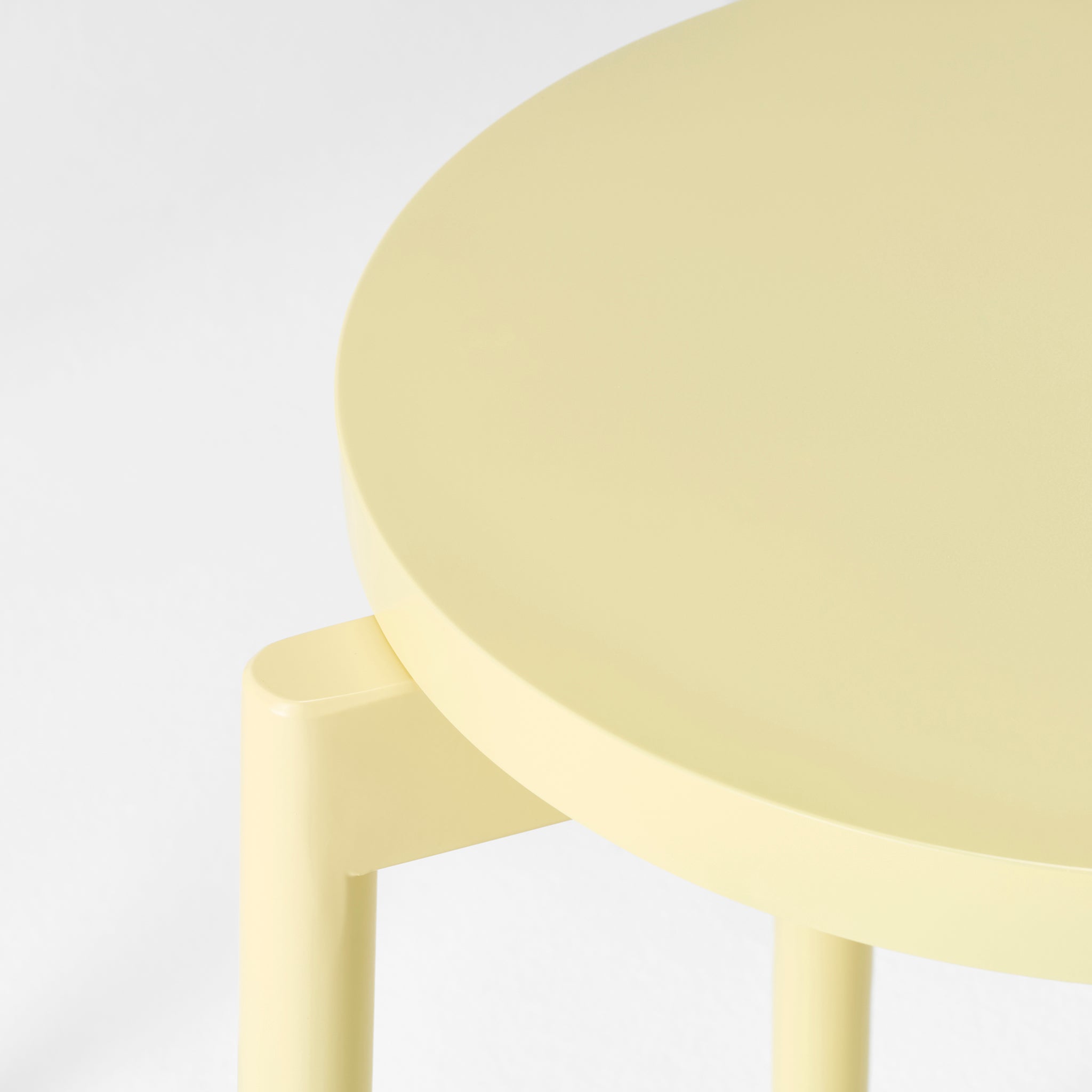 スツール-01-クリームイエロー - KIT