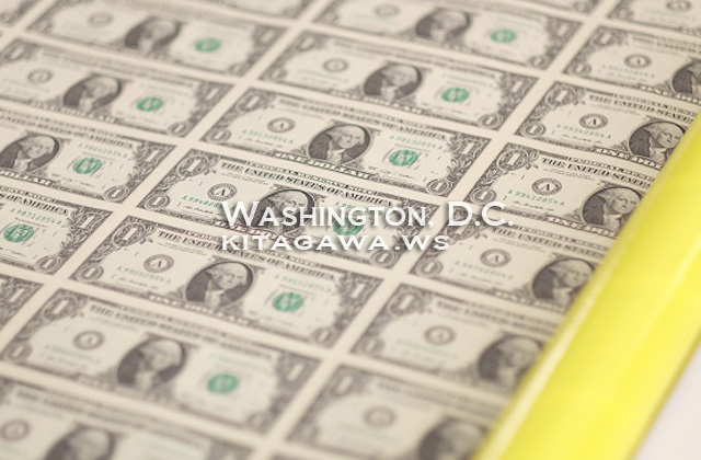 激レア？カット前の米ドル紙幣をシートで買ってみた - KITAGAWA