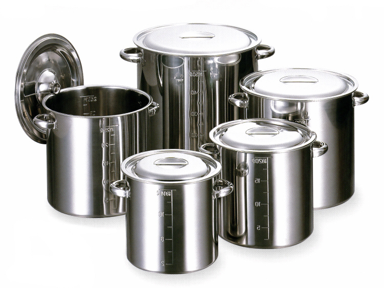 AG 18-8ステンレス 目盛付寸胴鍋 39cm の通信販売 - 【プロ・業務用鍋