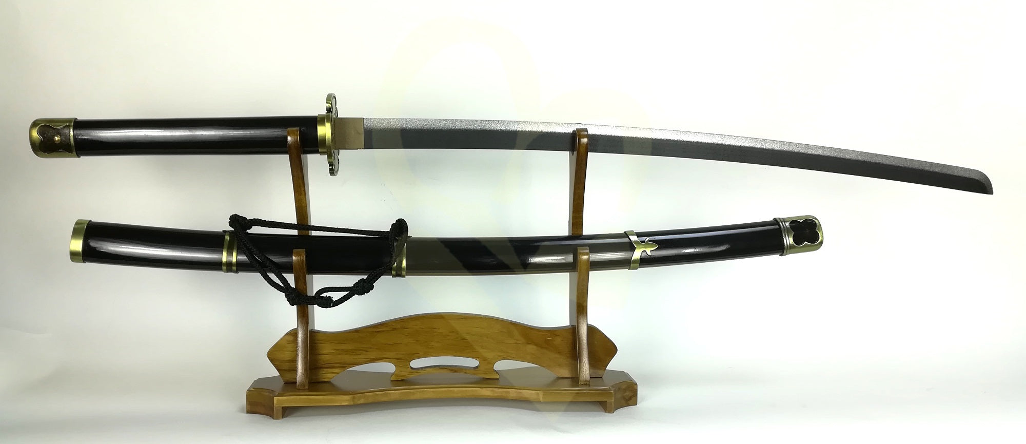 膝丸 髭切 模造刀 太刀 美術刀 刀 日本刀 木製 美品 インテリア