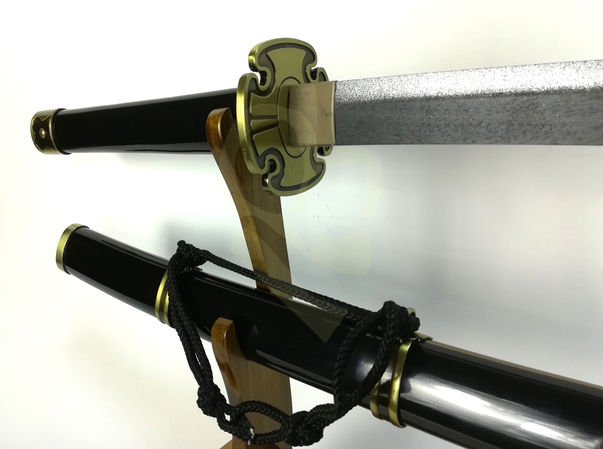 膝丸 髭切 模造刀 太刀 美術刀 刀 日本刀 木製 美品 インテリア