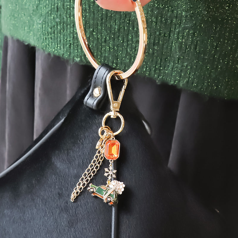 バッグ/キーチャーム No.2 ロジウムカラー/ニッケル – 貴和製作所