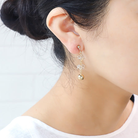 レシピNo.KR0736 チェコファルファーレのイヤーアクセサリー3種 – 貴和