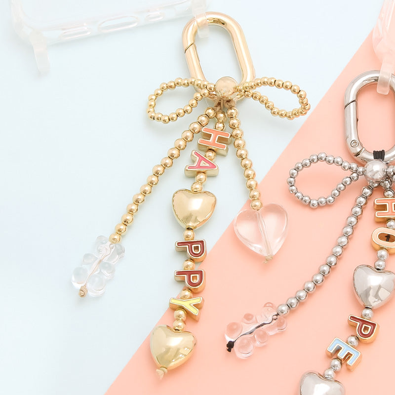 レシピ(図のみ)No.KR0931 レタードキーホルダー – 貴和製作所