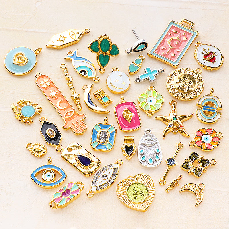 ギリシャチャーム レインボー ピンクマルチ/G – 貴和製作所オンライン