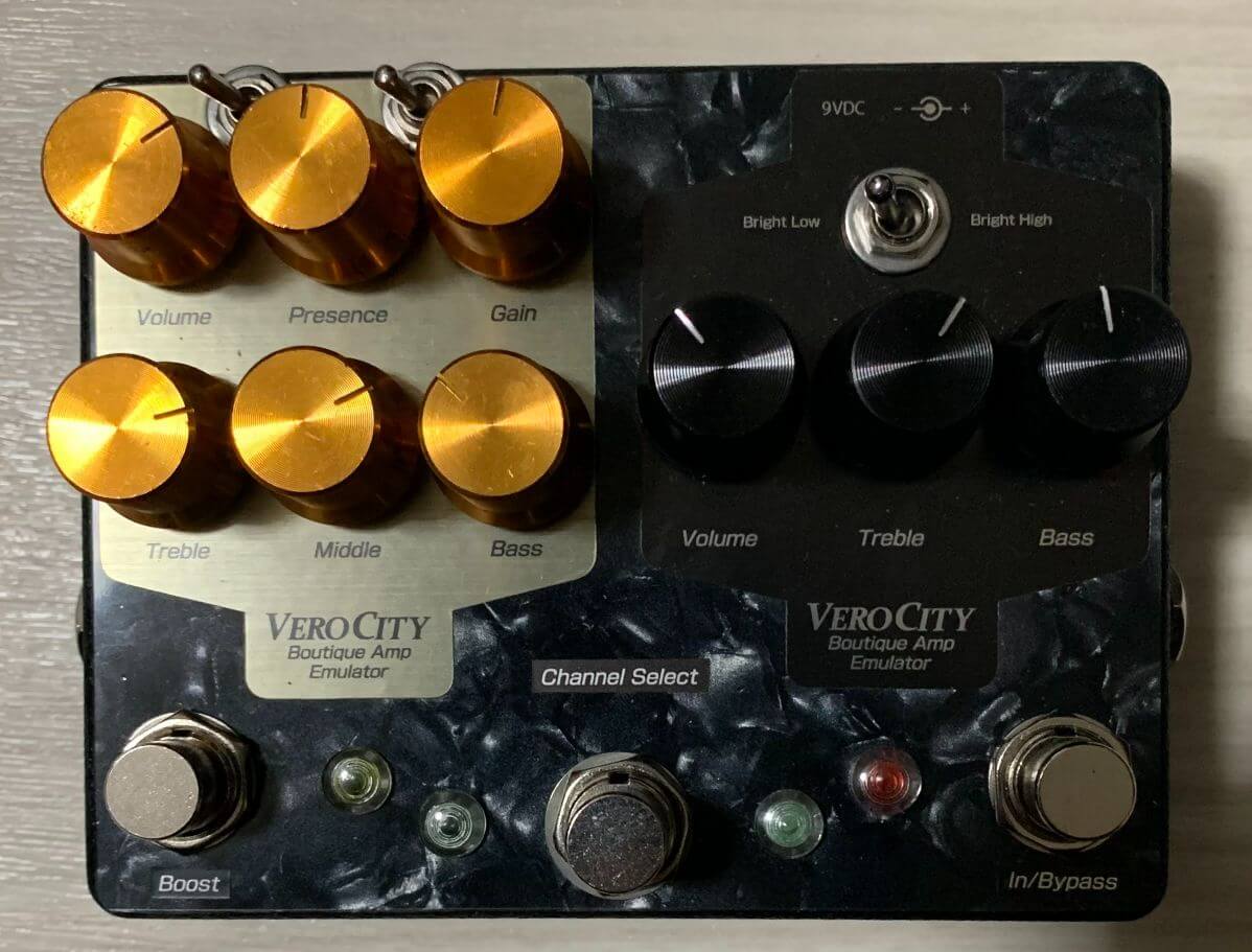 プリアンプ】VeroCity Effects Pedals をおすすめする理由！【エミュ