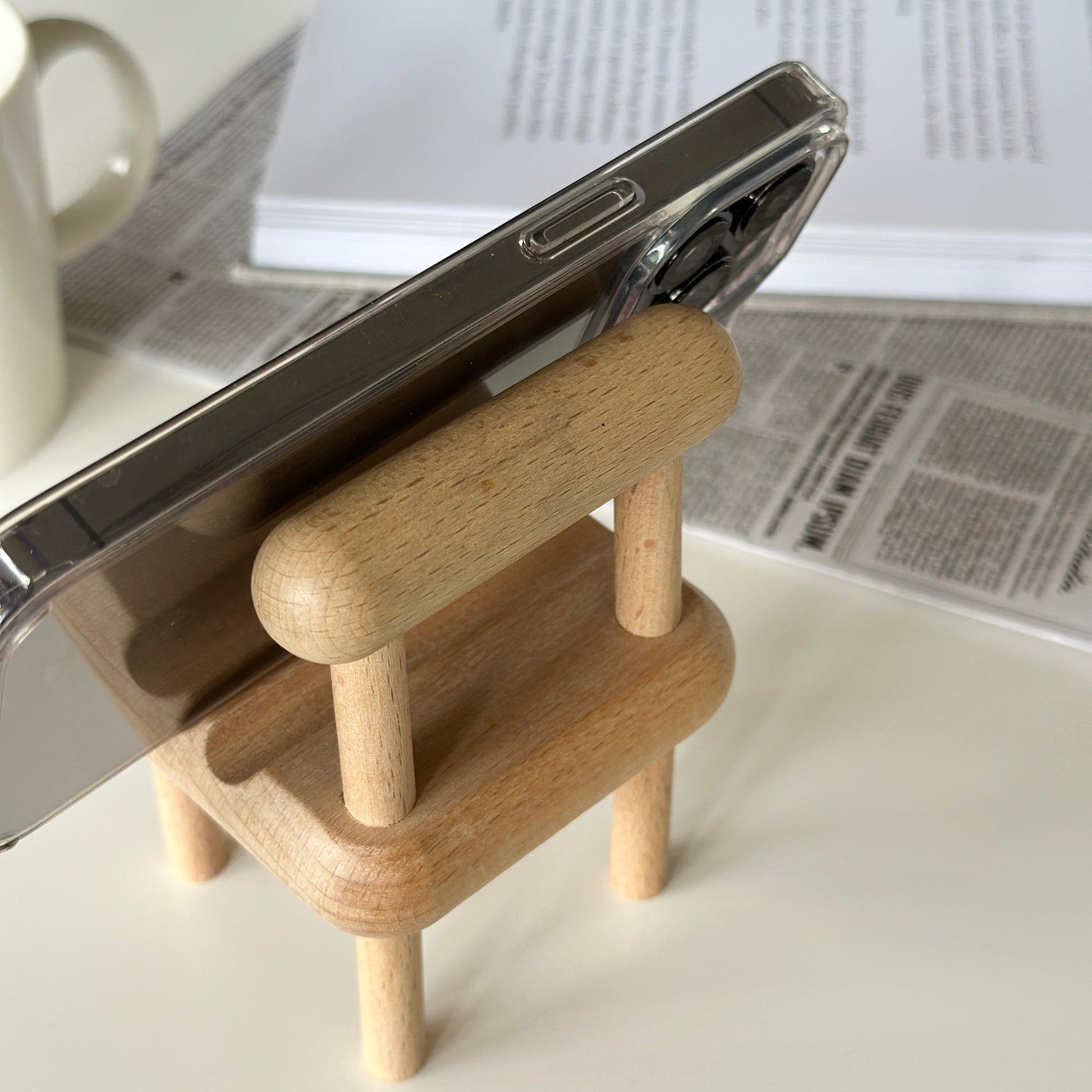 雑貨｜ミニチュアチェアスタンド ウッド - territory