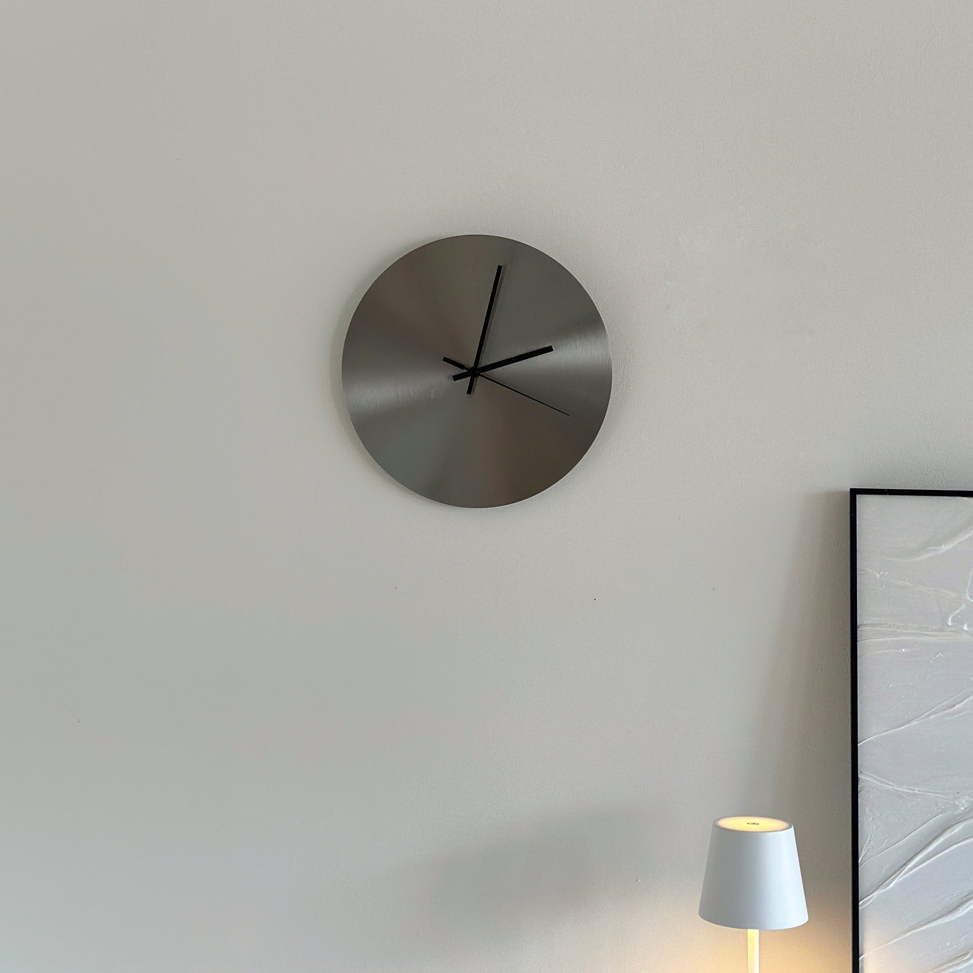 時計｜シルバー掛け時計 - territory