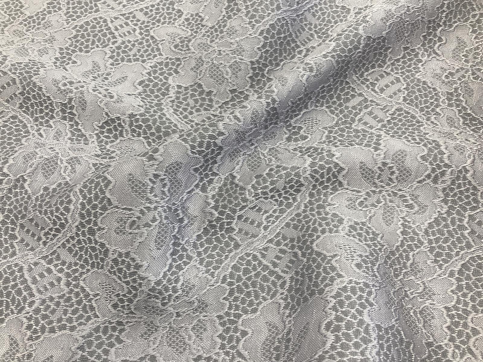 KKF6945 コードレースジャカード｜無地染｜ポリエステル｜小紋工房.web