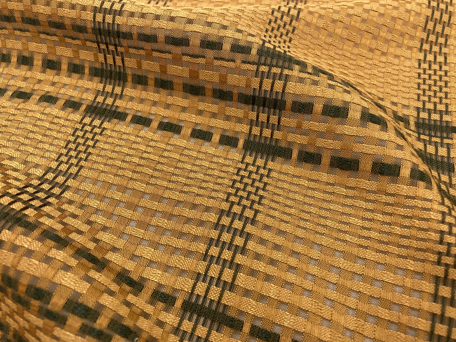 KKF8526-58 1 ブロックタイルチェック広巾｜無地染｜ポリエステル