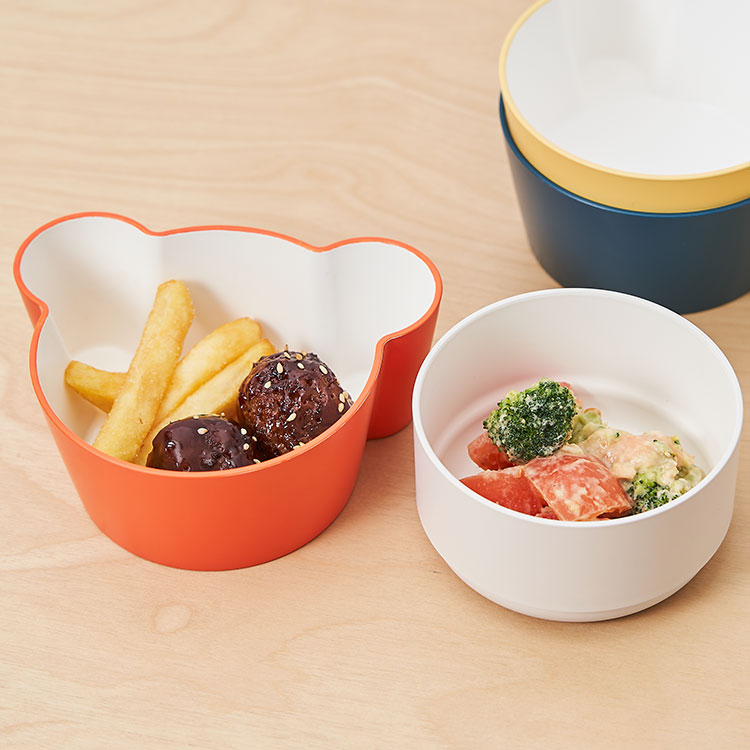 tak｜キッズディッシュ ボウル ベア M | KONCENT Web shop｜アッシュ