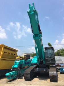 コベルコSK400DLC－9納車 | 岡山 解体工事のコンケン