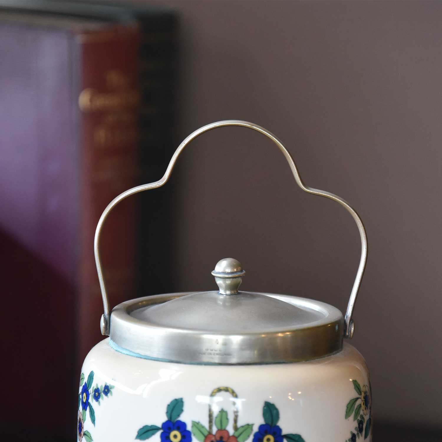 英国製 ビスケットバレル .TAW-218D – 神戸アンティークウェアハウス