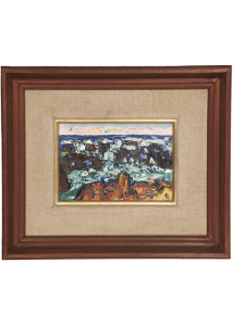 小林和作 伯耆大山の秋 | 古美術瀬戸