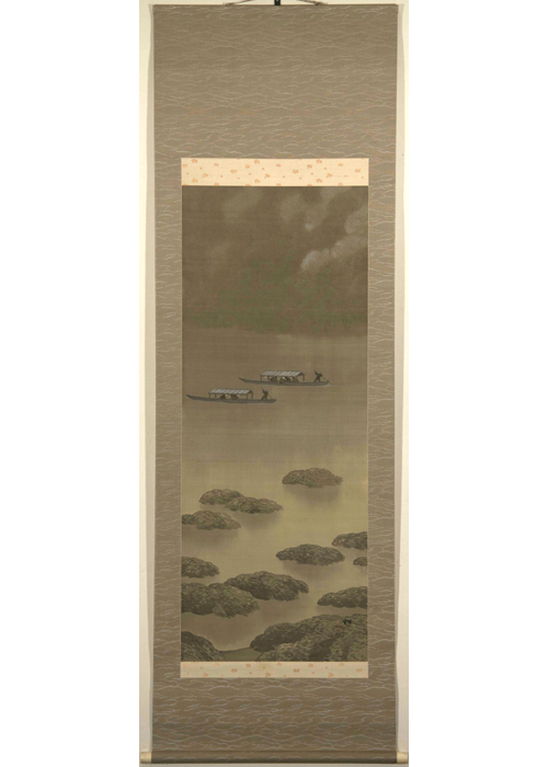 平井楳仙 朧月夜 | 古美術瀬戸