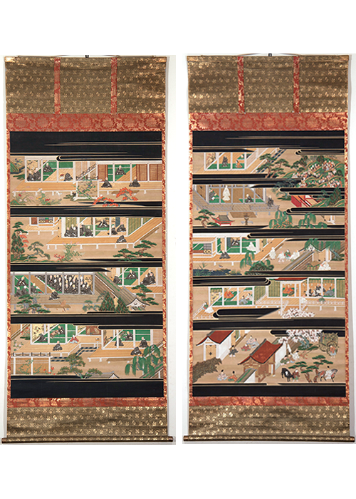 親鸞上人御絵伝 四幅対 | 古美術瀬戸