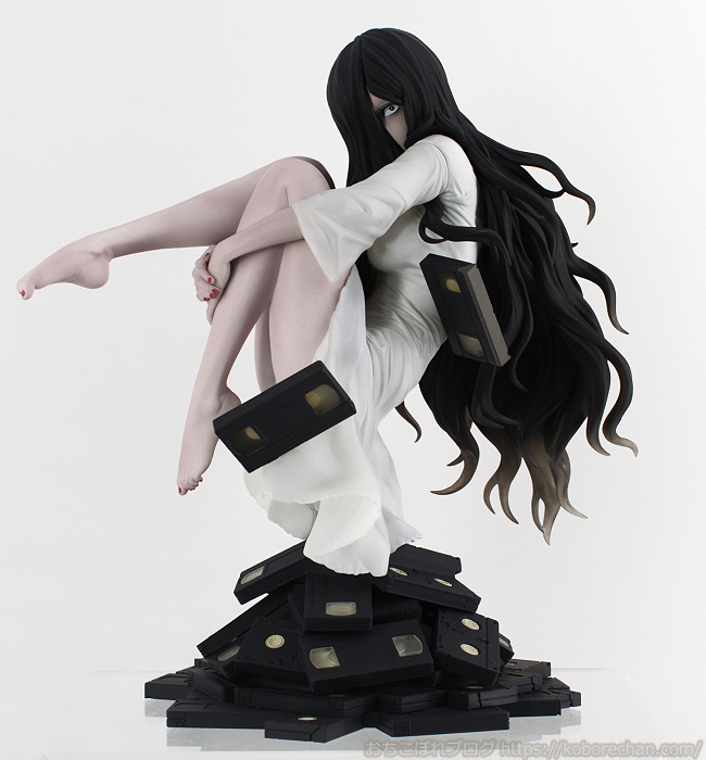 フィギュアレビュー】HORROR美少女 貞子(恐怖顔パーツ付属