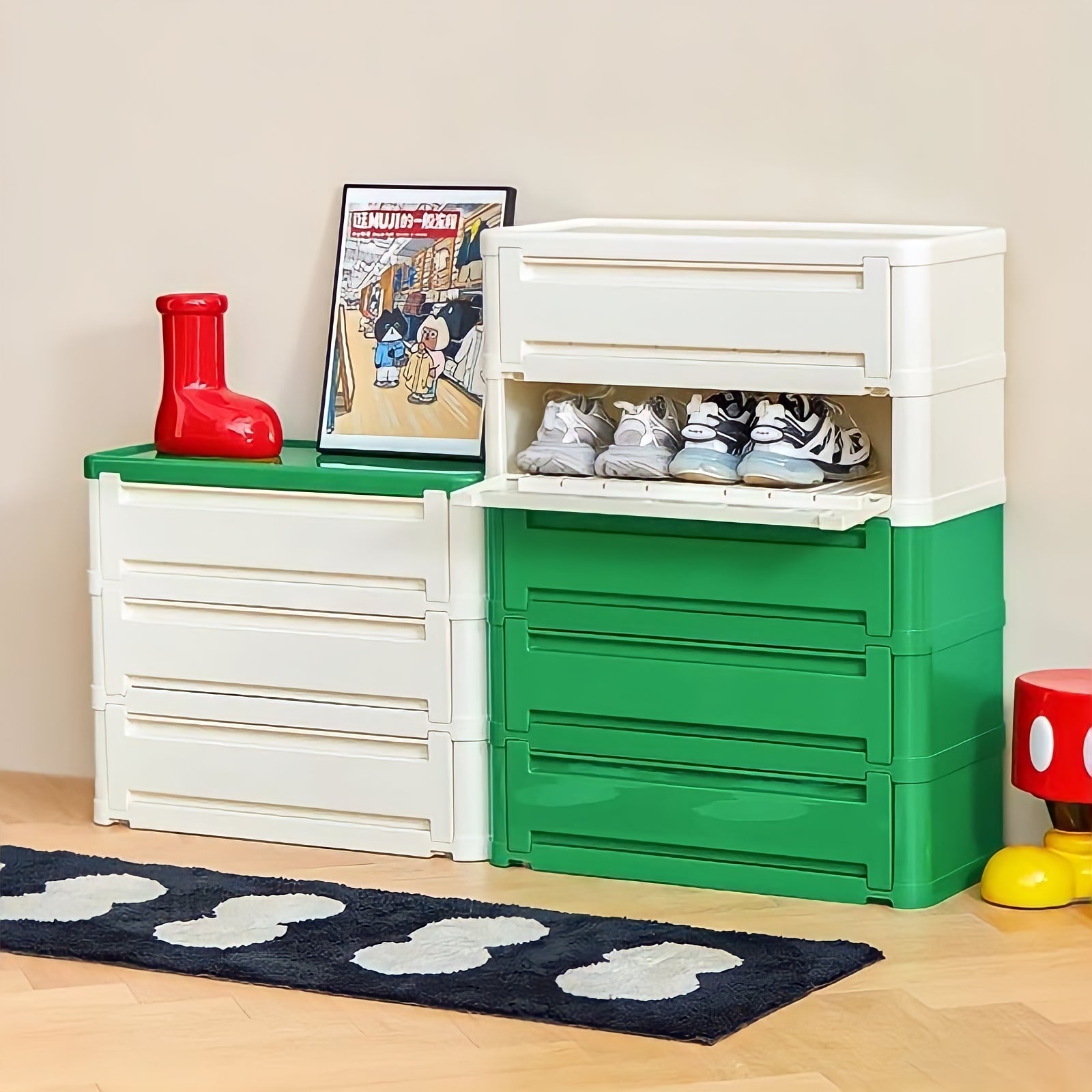 モダンカラフル収納キャビネット – kocol