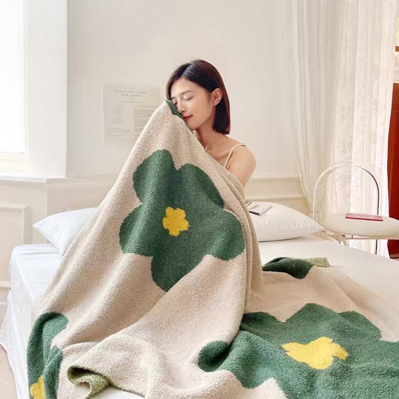 ビッグ花柄ブランケット – kocol