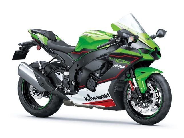 現車確認】カワサキ ZX-10R KRTエディション 2023年カラーを見る