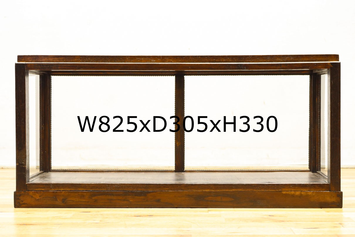 昭和レトロ‼ディスプレイが愉しめる五面ガラスケース BB2931 – 古福庵