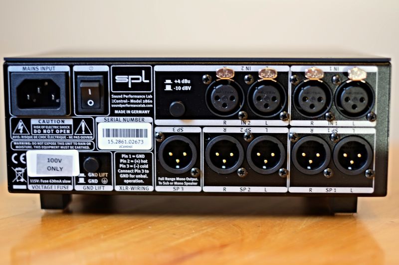 2系統の入出力をもつモニターコントローラーSPL『Model 2861 2Control