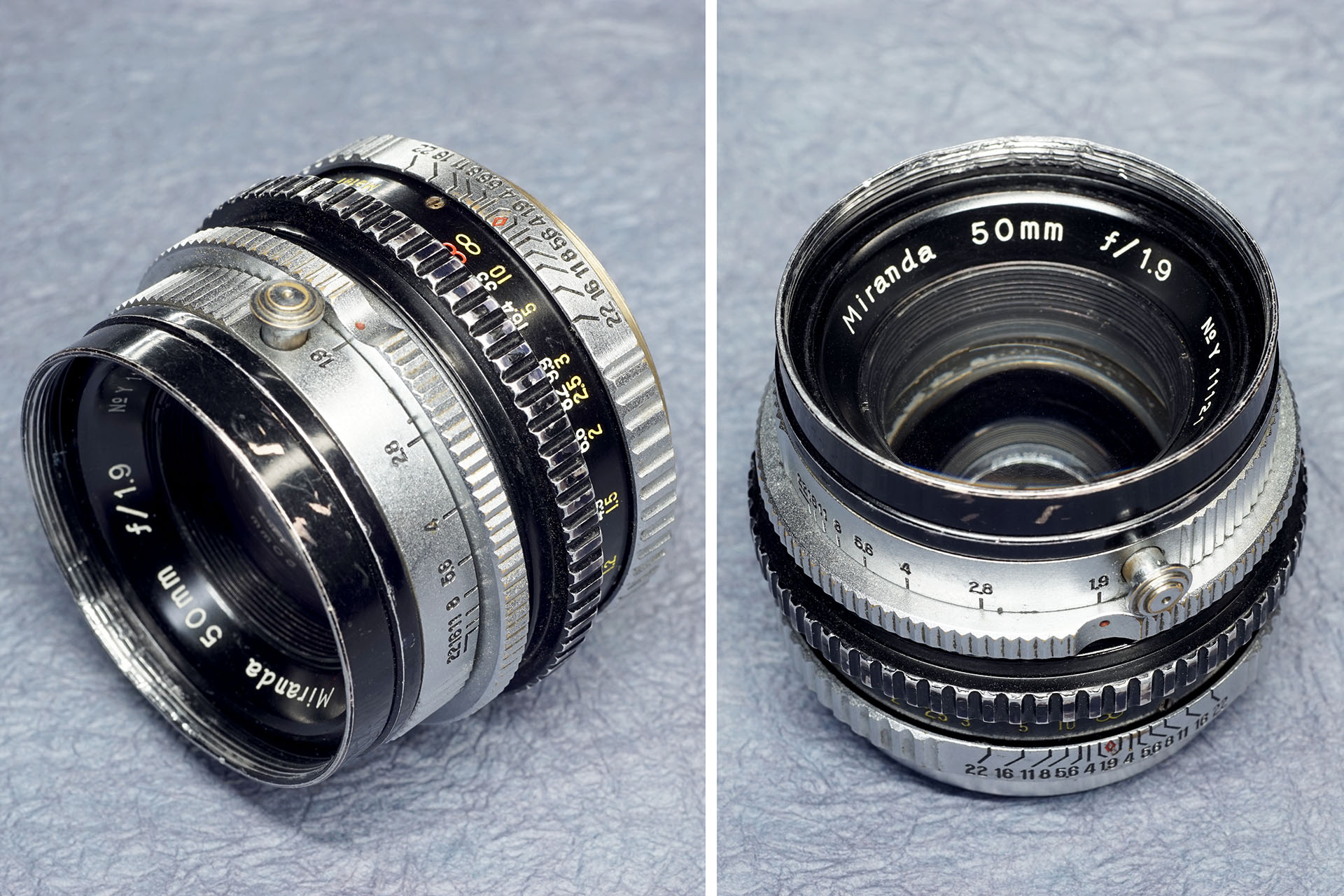 初期ミランダ用ソリゴールレンズとその周辺／「Y」ナンバー編 - koiWide