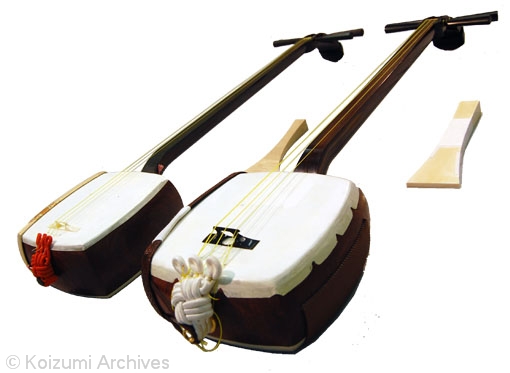 三味線（義太夫節）と三味線（長唄）を比べる | アジアの楽器図鑑