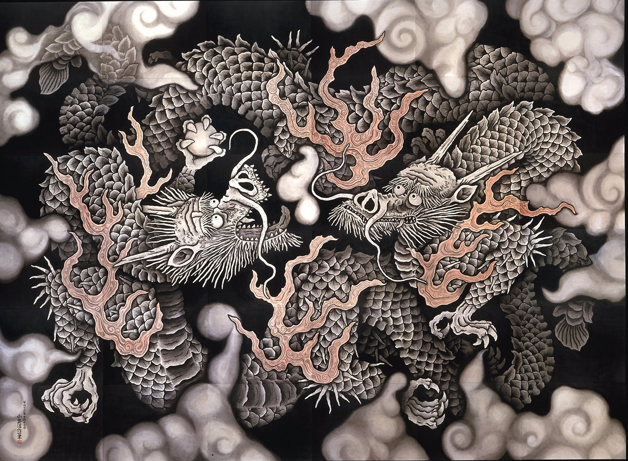 建仁寺（京都五山）『双龍図』 - 小泉淳作