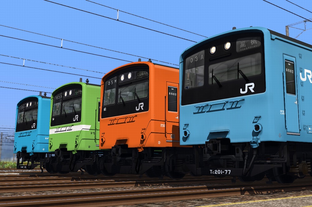 JR西日本]201系 JR西日本統合パック 公開 | こくでんログ