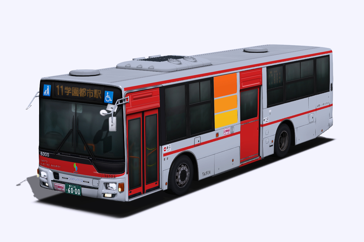 路線バス]バスコレクション6 三菱ふそうエアロスターノンステップ